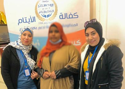 خيرية أحمد قبل الخضوع للعملية