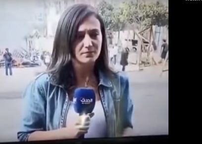 مراسلة قناة الحدث