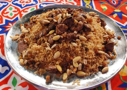 طريقة عمل رز الخلطة
