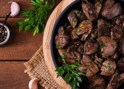 كبدة بدبس الرمان