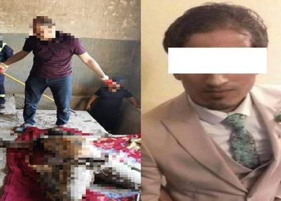خلال عملية انتشال المجني عليه 
