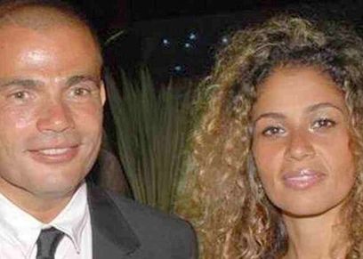 عمرو دياب وزينة عاشور