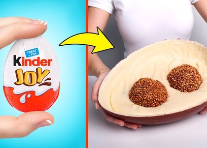 طريقة عمل شوكولاتة كيندر