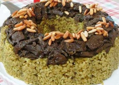 أرز بالكبد والقوانص