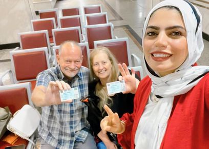 بسنت إسماعيل والأسرة الألمانية