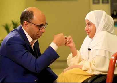 الدكتور هاني عبد الجواد مع هند
