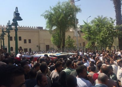 لقطة من إحدى الجنازات