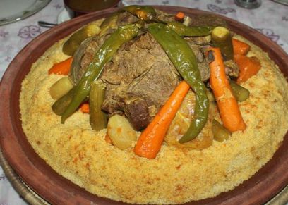 طريقة عمل الكسكسي المغربي