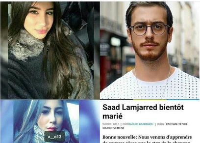 سعد لمجرد وحبيبته التونسية