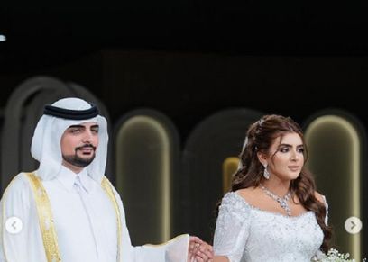 زواج الشيخة مهرة بن محمد بن راشد آل مكتوم
