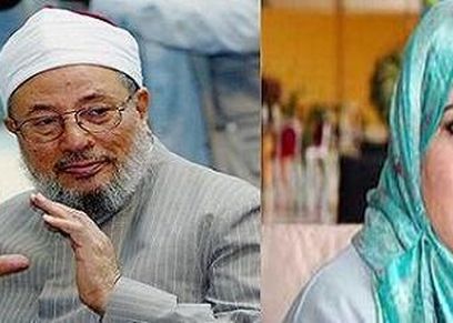 زوج القرضاوي ترد على اجبارها على مشاهدة افلام اباحية ليلة زفافها