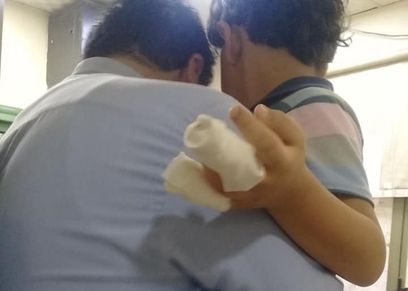 الطفل سيد حاتم ضحية العنف داخل مدرسة الأورمان للغات