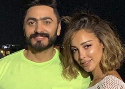 بسمة بوسيل وتامر حسني