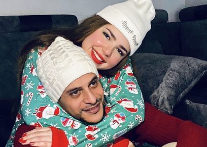 البلوجر مريم جودة وزوجها