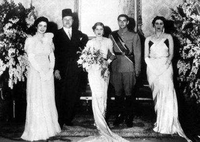 زفاف الأميرة فوزية