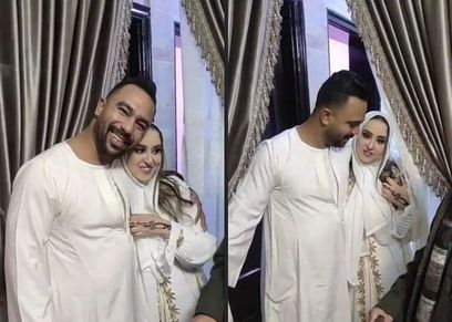 عروسة الإسماعيلية وزوجها