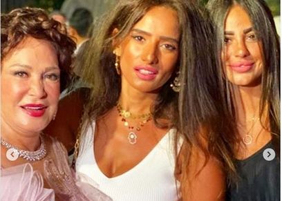 زينة في حفل خطوبة ابنة مدحت العدل