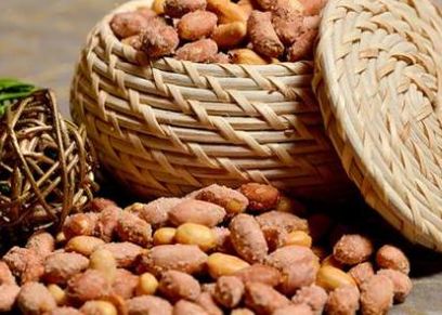 تحميص السوداني واللب في البيت