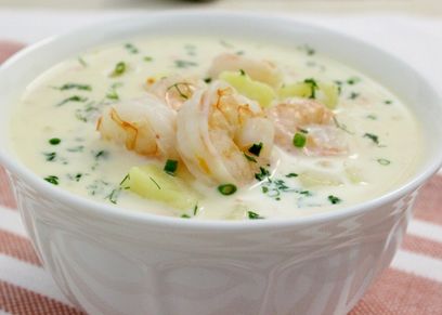 الجمبري بالكريمه