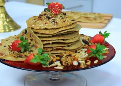 بان كيك بالفواكه المجففة