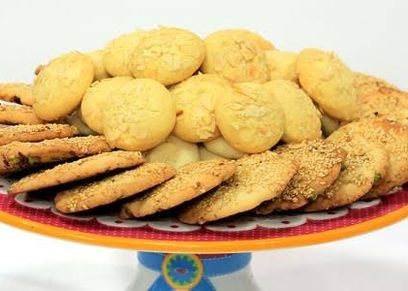  البرازق بالسمسم