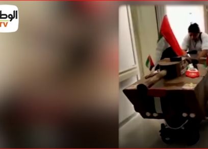 إماراتية تحتفل بالعيد القومي مع ابنها الصغير بالمستشفى