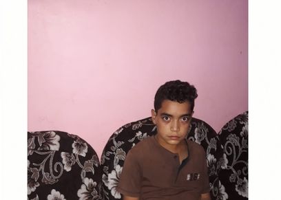 الطفل أيمن
