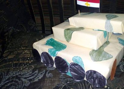 هيكل دبابة بمواد قابلة للتحلل