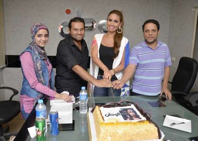 صورة من ندوة مي سليم في الوطن