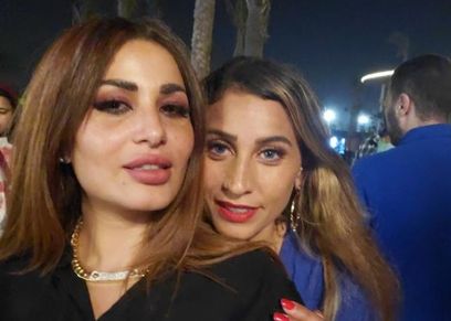 دينا الشربيني وزوجة أحمد الفيشاوي