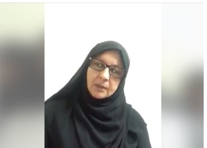 بصوت متهدج ملؤه الحزن والحصرة، أطلقت إيفت السعيد استغاثتها عبر