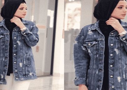 طريقة تنسيق الجاكيت الجينز