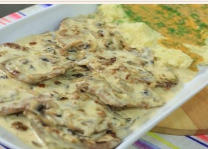 بيكاتا بالمشروم