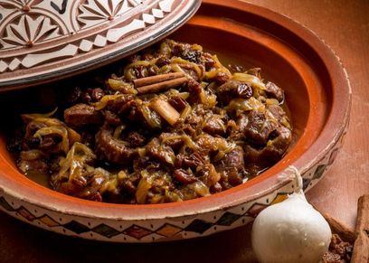 طاجن باللحم