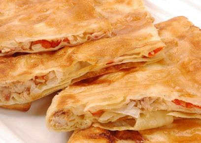 فطير الجبنة والخضروات