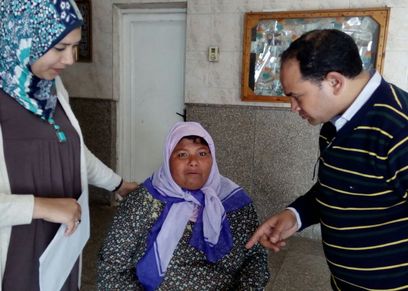 صورة أرشيفية لجانب من أعمال فريق التدخل السريع