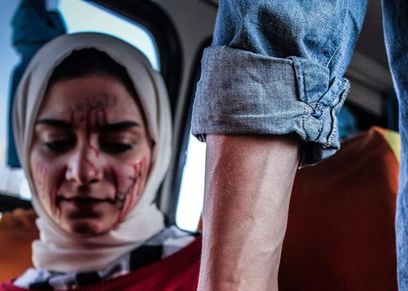 كواليس جلسة تصوير تحاكي التحرش بالمواصلات