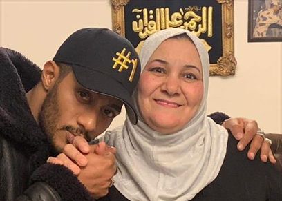 محمد رمضان ووالدته