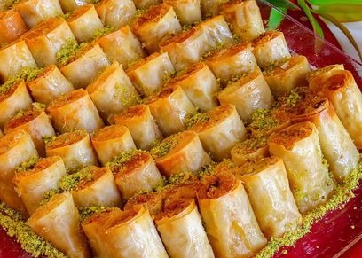 طريقة عمل الجلاش بالكنافة الشيف حسن