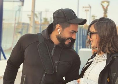 تامر حسني وبسمة بوسيل