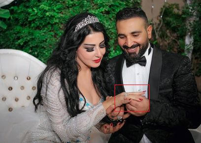 سمية الخشاب وأحمد سعد 