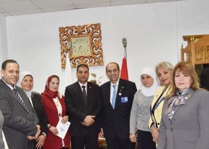 جانب من توقيع بروتوكول مشروع محو أمية ذوي القدرات الخاصة