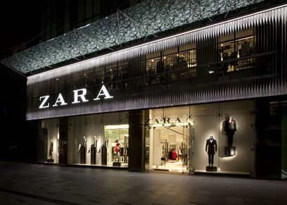 إحدى متاجر زارا