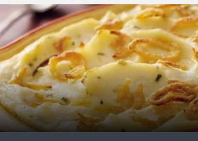 بطاطا بالكريمة