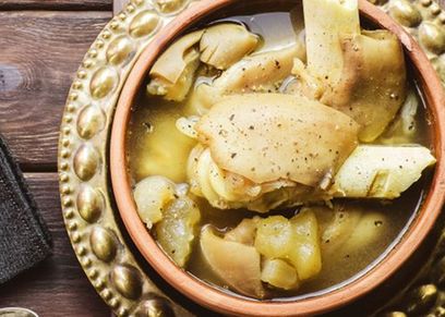 طريقة عمل طاجن الكوارع