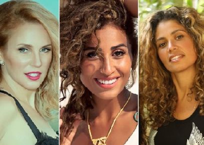 زينة عاشور ودينا الشربيني وشيرين رضا