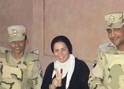 بالصور| صابرين أدلت بصوتها قبل 