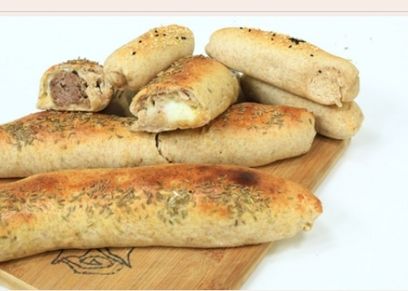 ساندوتشات كفتة مخبوزة