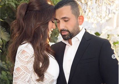 عقد قران درة وهاني سعد