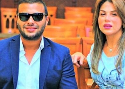 رامي صبري وزوجته